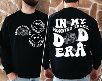In My Monster Truck Dad Era PNG SVG, Monster Truck Dad Era Svg, Monster Truck Svg, Monster Truck Mom Era Svg, Monster Truck Mama Era Svg