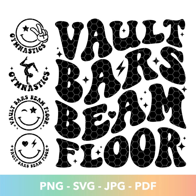 Vault Bars Beam Floor SVG PNG, Vault Bars Beam Floor