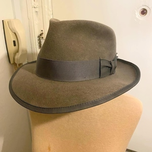 Grey Stetson Whippet