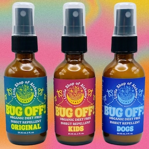 BUG OFF! Organic DEET-Free Insect Repellent