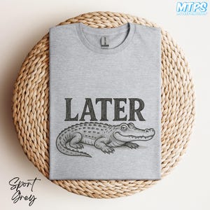 Vi ses senare Alligator T-shirt: Djurvits Graphic Tee