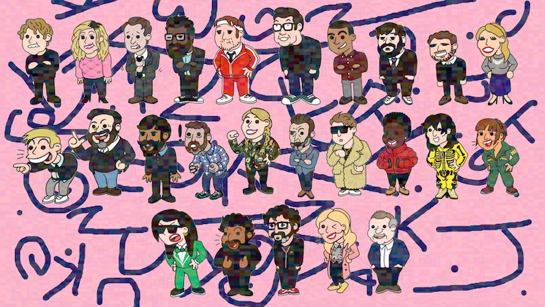 Taskmaster Glossy Stickers (series 1-10) - Etsy UK