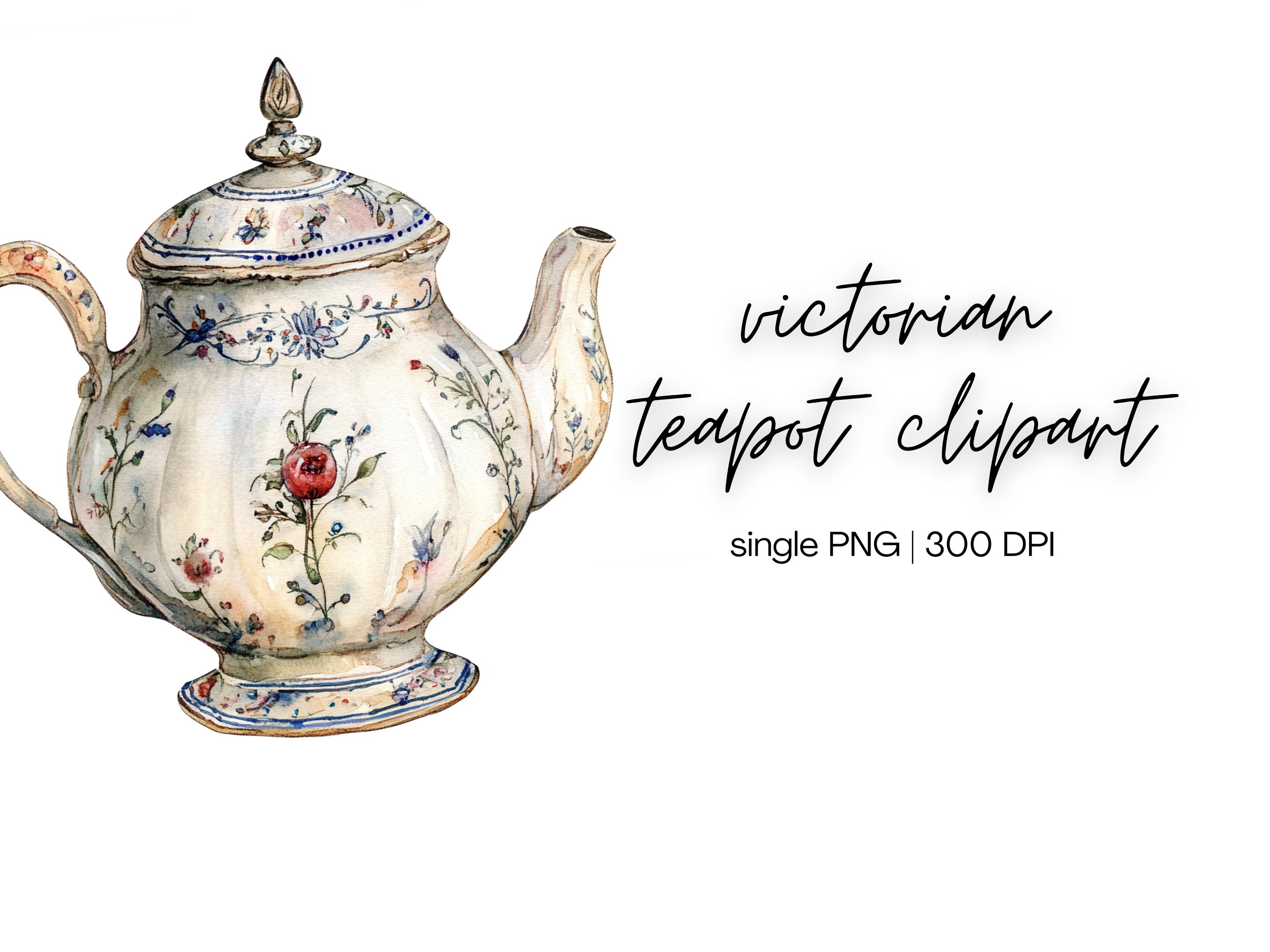 Victorian Teapot - Etsy