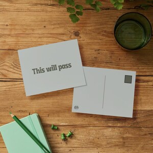 Este cartão postal passará | BLANK