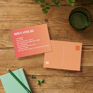 Postale Affirmation | Personnalisable