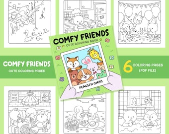 Comfy Friends Vol. 1 - Printable
