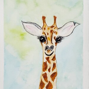 Whimsical Giraffes - Greeting Cards