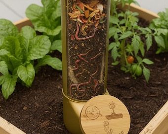 Wormspire™ Worm Compost Bin – Modular Kitchen Waste Solution, Sustainable Garden Gift