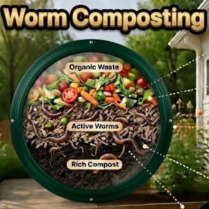 Wormspire™ Modular Worm Composter - Kitchen Scraps to Soil Kit