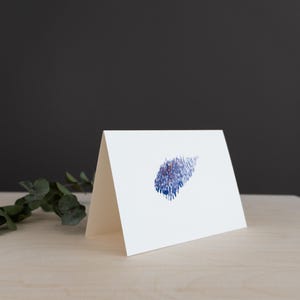 Biglietto d'auguri / Astratto / Dipinto ad acquerello / Stampa artistica / Compleanno / Regalo / Celebrazione