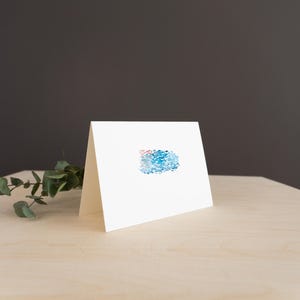 de voeux | Résumé | Peint à l'aquarelle | Impression artistique | Anniversaire | Cadeau | Célébration | Merci