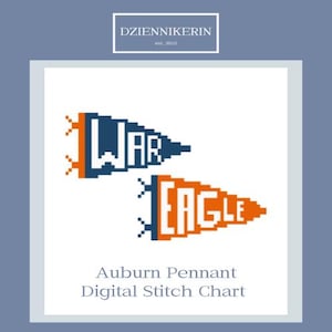 Auburn Pennant Digital Chart