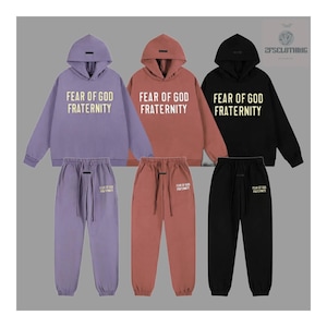 Unisex Amazing Quality Screen Print Logo Tracksuit