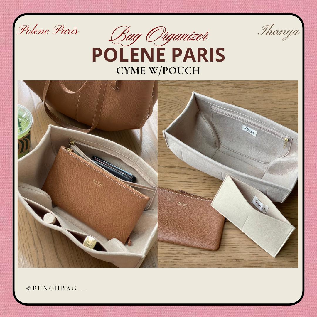 Polene Paris Cyme Mini Bag Organizer: Premium Fabric, Lightweight