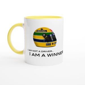 Ayrton Senna Quote Mug - Perfect Gift for Fans