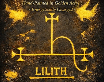 Lilith Sigil | Hand Drown Artifact | Lesser Key of Solomon