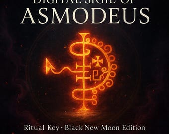 Asmodeus Sigil: Ritual Magic Key (Digital Download, PDF Guide Included)