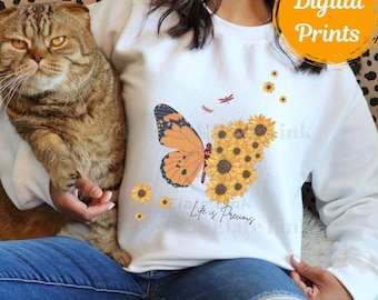 La vida es preciosa, diseño inspirador (PNG, descarga digital)