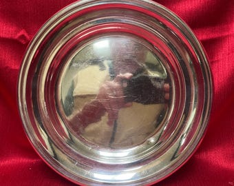 Felix Freres Toulouse Silver Metal 8-5/8" Serving Plate