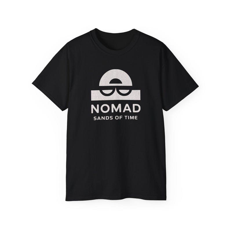 Camiseta Nómada Arenas del Tiempo / Camiseta minimalista de viaje de verano imagen 2
