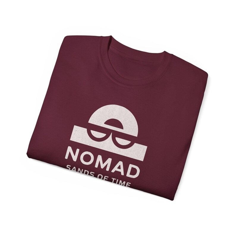 Camiseta Nómada Arenas del Tiempo / Camiseta minimalista de viaje de verano imagen 10