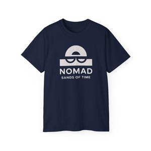 Camiseta Nómada Arenas del Tiempo / Camiseta minimalista de viaje de verano imagen 4