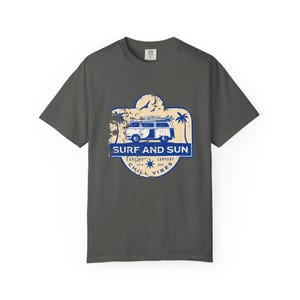 Chill Vibes Surf T-Shirt: Unisex Garment-Dyed Cotton Beach Tee