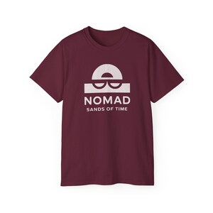 Camiseta Nómada Arenas del Tiempo / Camiseta minimalista de viaje de verano imagen 3