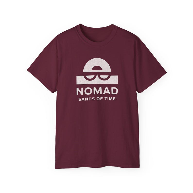 Camiseta Nómada Arenas del Tiempo / Camiseta minimalista de viaje de verano imagen 3