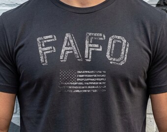 FAFO American Flag Shirt: Patriotic Veteran Tee