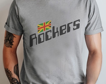 Rockers Reggae T-Shirt: Retro Rasta Roots Music Tee