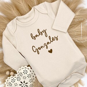 Embroidered Baby Bodysuit, Pregnancy Announcement Bodysuit, Grandparents Pregnancy Announcement, Custom Baby Announcement, Baby Shower Gifts
