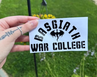 Basgiath War College Car Decal