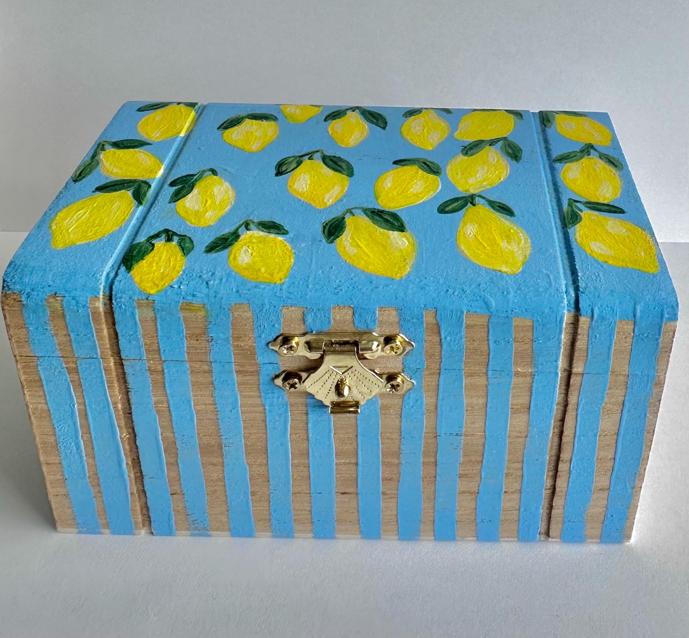 Lemon Jewelry Box