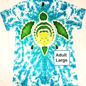 Turtle tie dye shirt