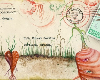 Heart Beets  Postcard
