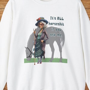 Old Lady Sweatshirt Etsy