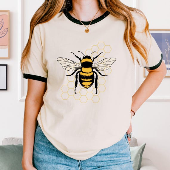 Save The Bees Inspirational T-Shirt For Nature Lovers Save The Bees Inspirational T-Shirt For Nature Lovers