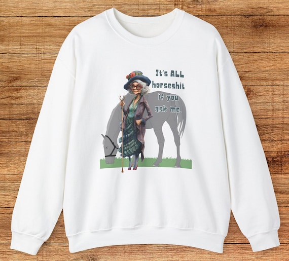 Sweatshirts for older ladies best sale