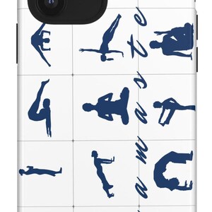 Phone Case, Yoga Enthusiast Namaste Cover, Relax iPhone Case, Hindu Phone Cover, Yoga Lover Gift