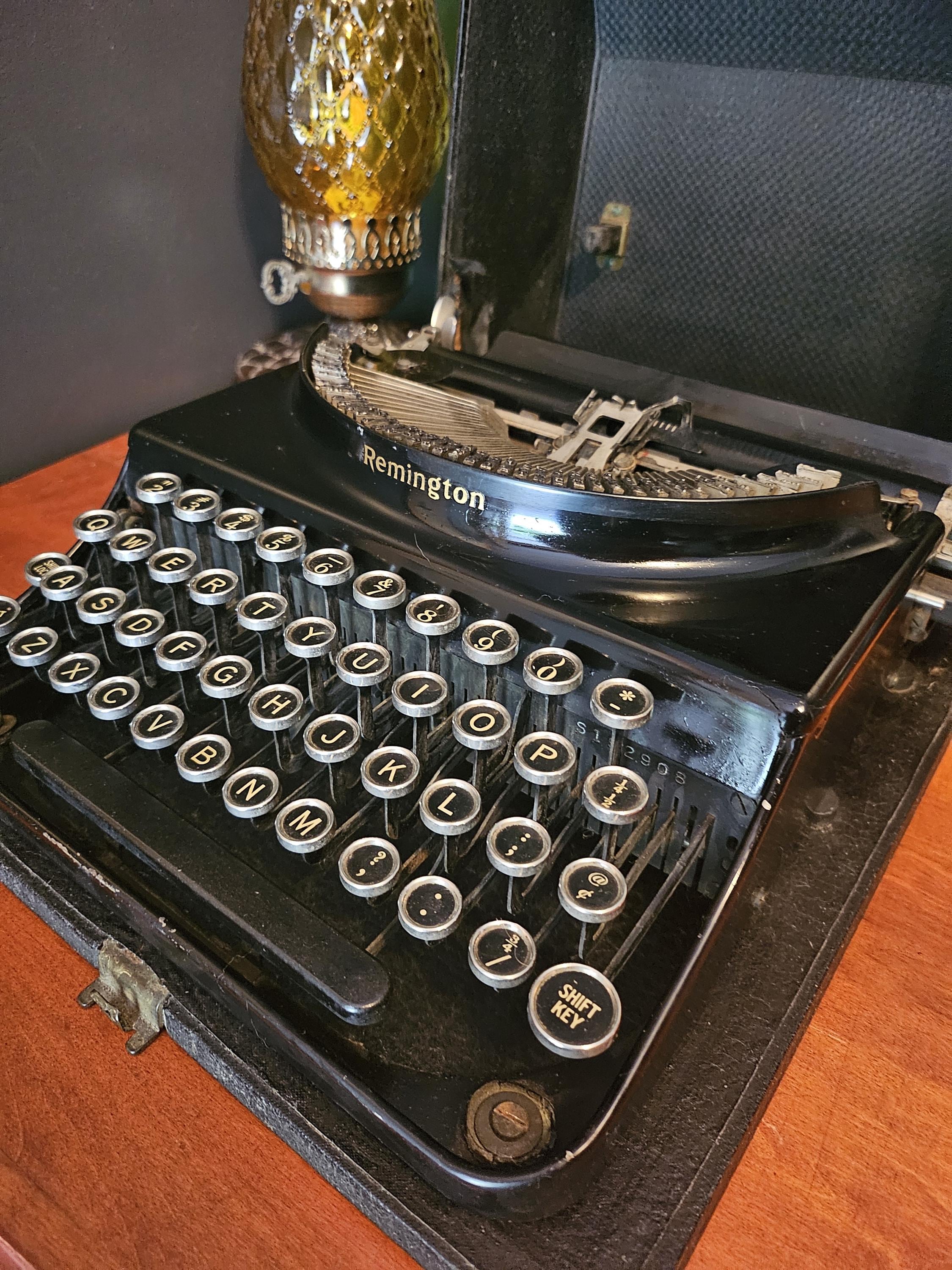 Antique Remington Typewriter - Etsy