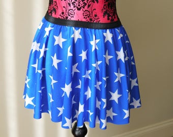 Runder Woman Running Costume, Wonder Shirt, Woman Costume, Avenger Costume, Avenger Skirt, Super Hero Skirt