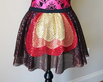 Turkey Trot Skirt, Turkey Running Skirt, Running Skirt, Sparkle Running Skirt, 5K Skirt, Race Skirt, Princess Skirt