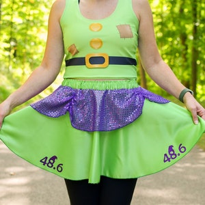 Dopey Dwarf Royalty Skirt, Dopey Challenge Running Skirt, Running Skirt, Sparkle Running Skirt, Dopey Running Skirt, Princess Skirt