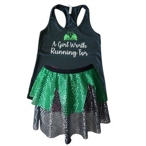 Mulan Running Costume, Mulan Costume, Mulan Shirt, Fairy Tale Shirt, Cinderella Tank, Sparkle Skirt, Running Skirt, RunDisney Costume