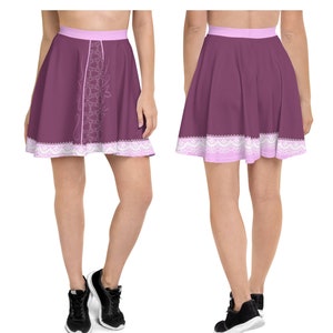 Rapunzel Tangled Skirt, Tangled Running Skirt, Tangled Costume, Punzi Costume, Running Skirt, Running Costume, Tangled Halloween Costume