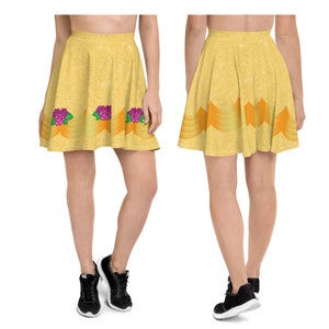 Belle Running Skirt, Belle Beauty and the Beast Skirt, Belle Running Costume, Belle Beauty and Beast Costume, Running Skirt, Running Dress