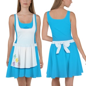 Alice in Wonderland Dress, Alice Running Costume, Alice in Wonderland Costume, Alice Wonderland Running Costume, Wine and Dine Costume