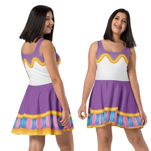 Mrs. Potts Dress, Beauty and the Beast Mrs. Potts Running Costume, Mrs. Potts Costume, Running Dress, Half Marathon Dress