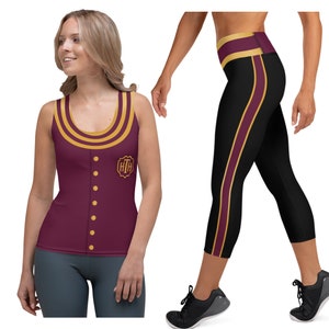Tower of Terror Running Costume, Tower of Terror Crop Top, Tower of Terror Leggings, Running Costume, Princess Running Outfit